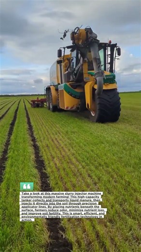 Mega Slurry Injector Machine Working in USA Fields! #Farming #Agriculture #AgTechUSA