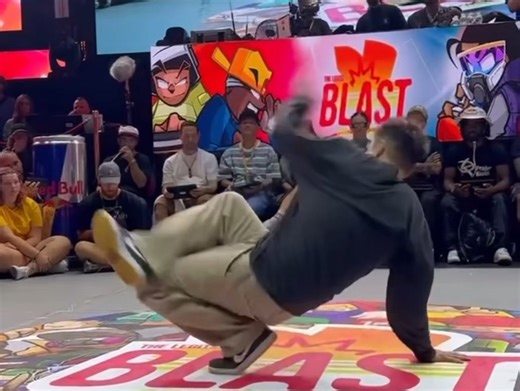 韩国传奇老将Bboy Fe在Outbreak2024的精彩表现