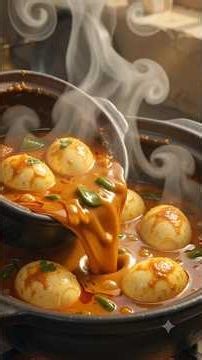 Fresh Egg Curry in a Peaceful Indian Village 🥚🍛 | Cozy Village Cooking #eggcurry #cooking