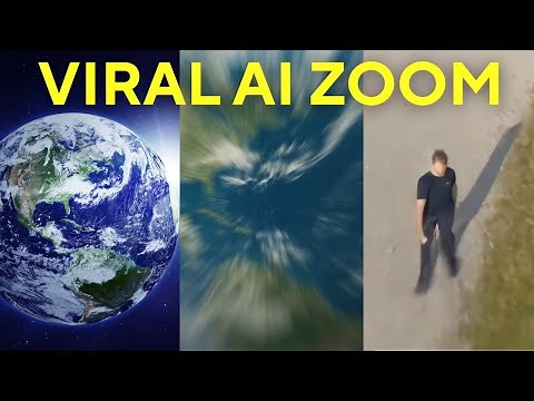 How to Create VIRAL AI Earth Zoom Effect (FREE)