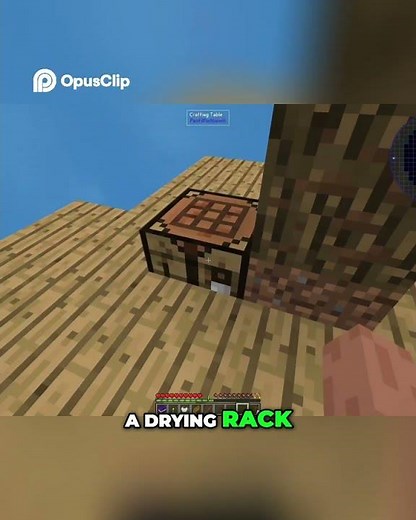 Minecraft Drying Rack | How to Craft and Use Guide!