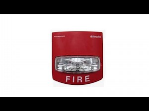 Tyler Unboxing a Simplex Truealert Remote Strobe Fire Alarm