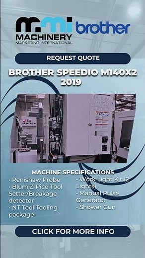 Brother Speedio M140X2 (2019)
