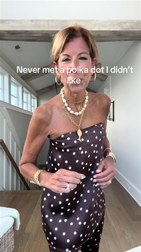 Polka Dot Dress Styling for Over 60 Fashion