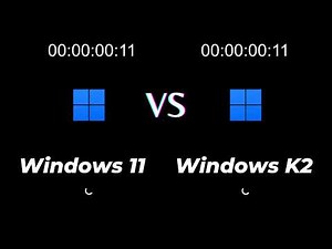 Windows 11 vs Windows K2 — Low Latency Profile Speed Test 🤯