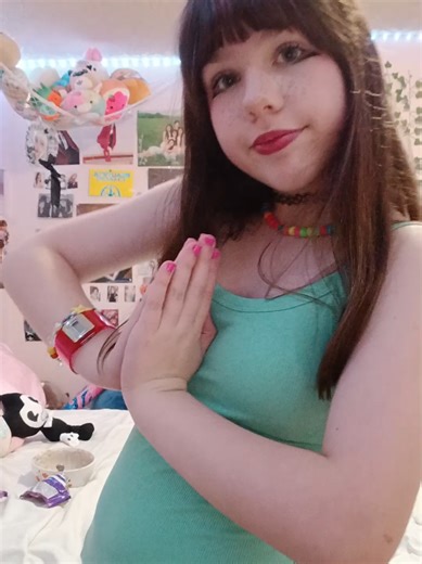 im a unicorn with colorful hair #backroomsaesthetic #weirdcoreaesthetic #kidcore #decora #fyp