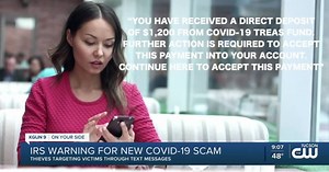 Stimulus payment scam alert