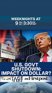 #VantageOnFirstpost: How US Government Shutdown Could Impact Interest Rates, Dollar The U.S. government shutdown has entered its second day — the first in seven years — and it’s already emerging as a major political and economic flashpoint. With Congress deadlocked, blame is being exchanged across party lines. While essential workers continue without pay, non-essential staff have been furloughed. But the ripple effects go far beyond Washington. Key economic data releases have been halted, leavin