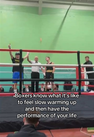 The Journey of a Boxer: From Slow Warm-ups to Peak Performance