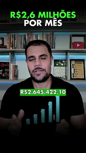 O segredo dos R$ 2,6 milhões na sua conta todo mês - viver de renda