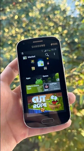 Original Android Market working in 2026! Quick Review on Android 4.2 (Trend Plus) #samsung #android