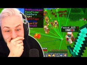 3 HACKERS (Rewi too, lol) against 100 MINECRAFT PVP players! Com Event!