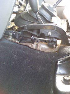 Another mans shift linkage repair