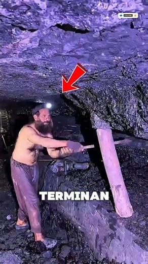 ¡Cómo los mineros de carbón regresan a la superficie desde las profundidades de la tierra!
