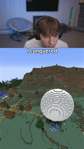 This snow globe broke my Minecraft world