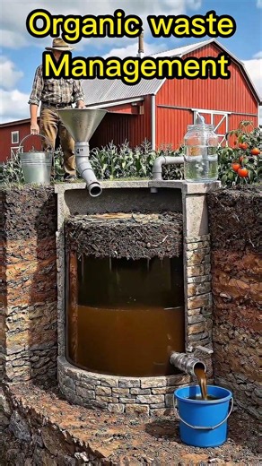 Smart Organic Waste Management Hack ♻️ #Shorts