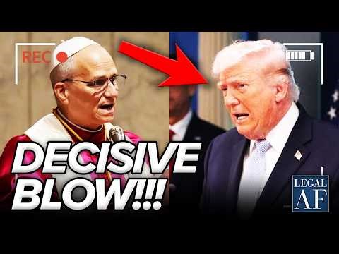 Trump RUNS in TERROR as Pope Delivers CRUSHING MESSAGE!!!