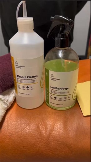 2K views · 14 reactions | Professional Leather Surface Preparation –...