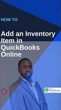 How to Add an Inventory Item in QuickBooks Online #shorts