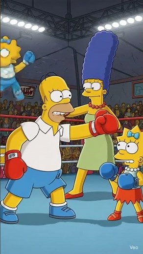 Homer's KNOCKOUTS! 🤣 The Funniest Simpsons Boxing Moments Compilation
