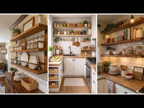 “100 Genius Small Kitchen Organization Ideas You’ll Wish You Knew Sooner! 🤯🔥”