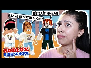 I MET MY TWIN & SHE SAVED ME FROM THE BULLY! - ROBLOX HIGH SCHOOL