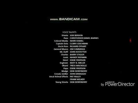 Castle In The Sky (1988) End Credits