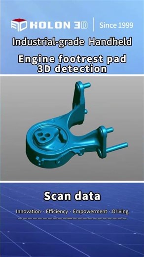Want to know where parts are not up to standard? Try the HOLON3D 3D scanner!