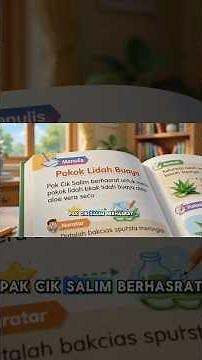 Pokok Lidah Buaya | Buku Teks BM Tahun 6 | m/s 160 #aigenerated
