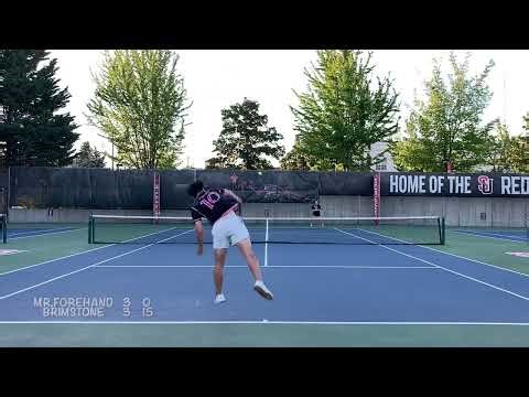 Tennis - NTRP 4.5 Girl vs NTRP 3.5 Guy - been 7months since the first match edition