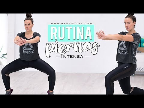 Endurecer y afinar las piernas | Rutina intensa