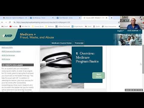 2024 AHIP TRAINING w/Faye Module 1