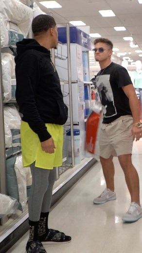 ImReddttv Redd on Instagram: "I am on the phone prank😂 buddy really tried to hit me😡 #viral #fyp #foryou #foryoupage"