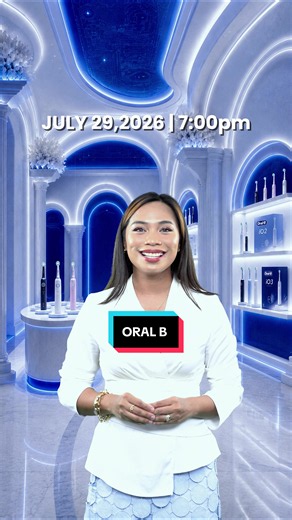Oral-B live July 29 7 PM registration guide