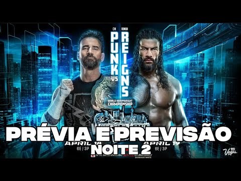 Prévia e Previsão da Noite 2 Da WrestleMania 42!!!