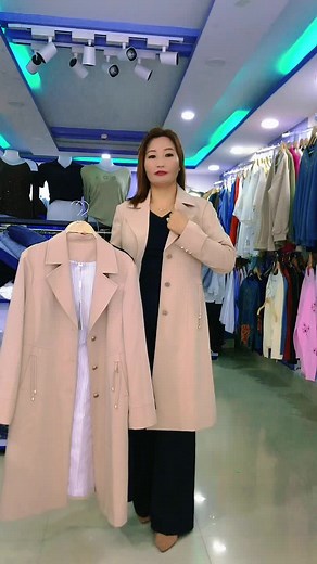 Stylish Long Trench Coat for Girls | Medium & Large Sizes | Itahari Fashion Collection