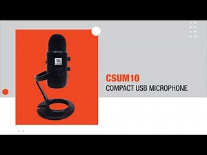JBL Commercial CSUM10 - Compact USB Microphone - Applications