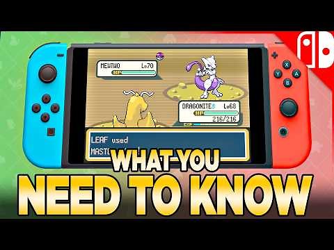 FireRed & LeafGreen on Switch - What You Need to Know
