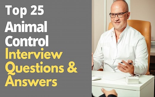 Top 25 Animal Control Interview Questions and Answers in 2025 | ProjectPractical.com