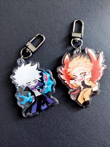 Dabi Hawks Epoxy Keychain | MHA Boku No Hero Academia | Keigo Takami Acrylic High Quality Charm | Touya Todoroki | DBHWKS Hotwings - Etsy