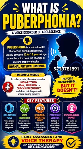 What is Puberphonia ? #voicetherapy #shorts #viral