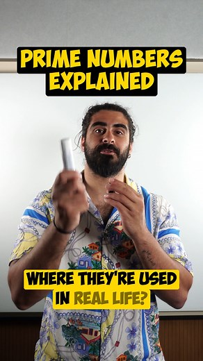 Here's A Quick Refresher On Prime Numbers And How They Are Used In Real Life✨👀 #Maths #primenumbers #Prime | Neil Does Maths