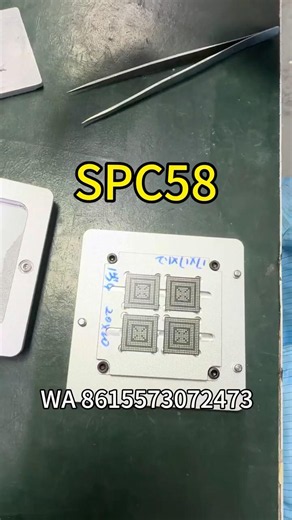#bgareballingkit for #SPC58 #reballing #motherboardrepair #truckrepair #carrepair #ecurepair #ddr