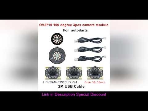 HBVCAM ov2710 100 degree 2mp usb camera module for autodarts io scoring system