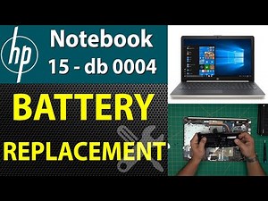 How to Replace Battery in HP 15 Db0004 Laptop - Step-by-Step Guide🔋