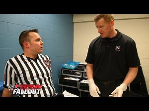 Referee Dan Engler receives stitches after Raw injury: Raw Fallout, March 16, 2016