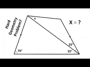 Hard Geometry Problem?
