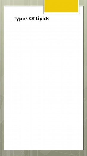 DEMYSTIFYING LIPIDS UNDERSTANDING TRIGLYCERIDES, TYPES, AND ROLE IN THE BODY #chemistry #lipids