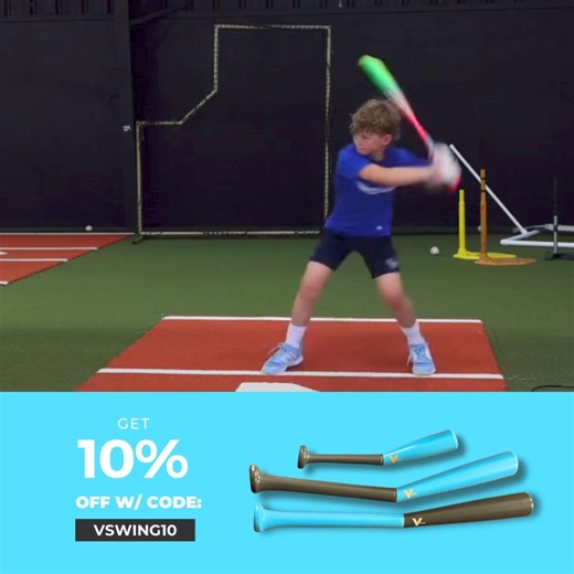 Don’t just swing to make contact, swing to hurt the pitcher’s feelings! Swing with intent to do serious damage! ✅ Shorten your swing. ✅ Increase hard contact consistency. ✅ Master repeatable swings that translate to live at-bats. ✅ 1 Year Warranty. . . Get 10% off at checkout with code: VSWING10 . . https://shop.appliedvisionbaseball.com/products/v-swings | Applied Vision Baseball | Facebook