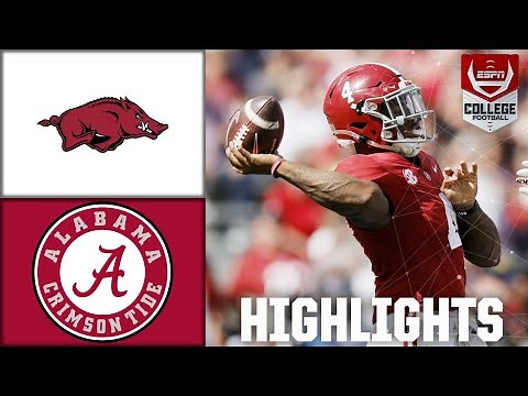 Arkansas Razorbacks vs. Alabama Crimson Tide | Full Game Highlights